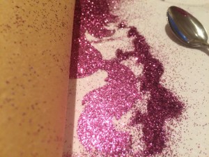 Glitzerbügelbilder selber machen, Klebeflexfolie, Glitzer, Mädchenkram, DIY