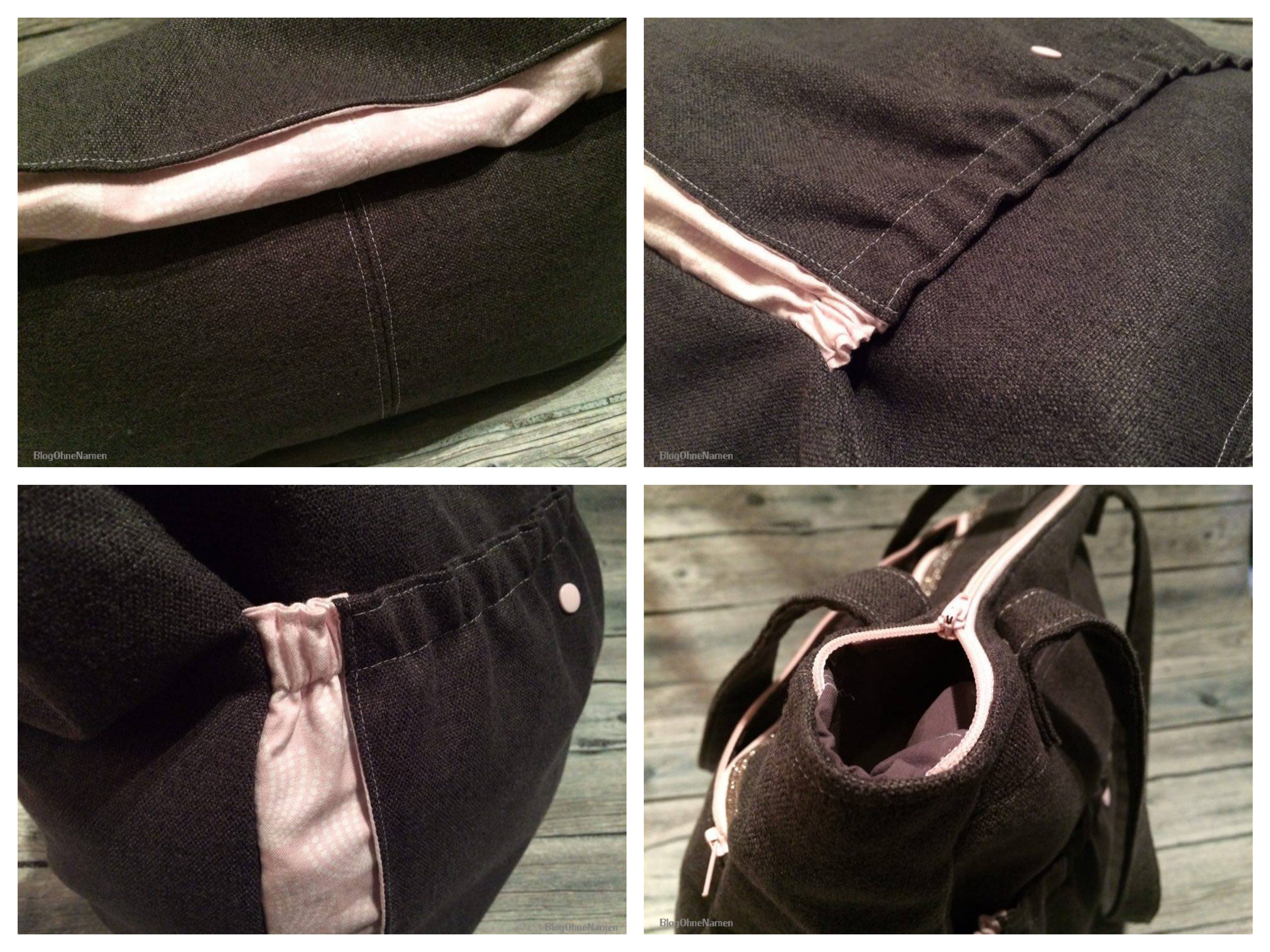 Tasche Skippy aus dem Taschenstoff "Paris"