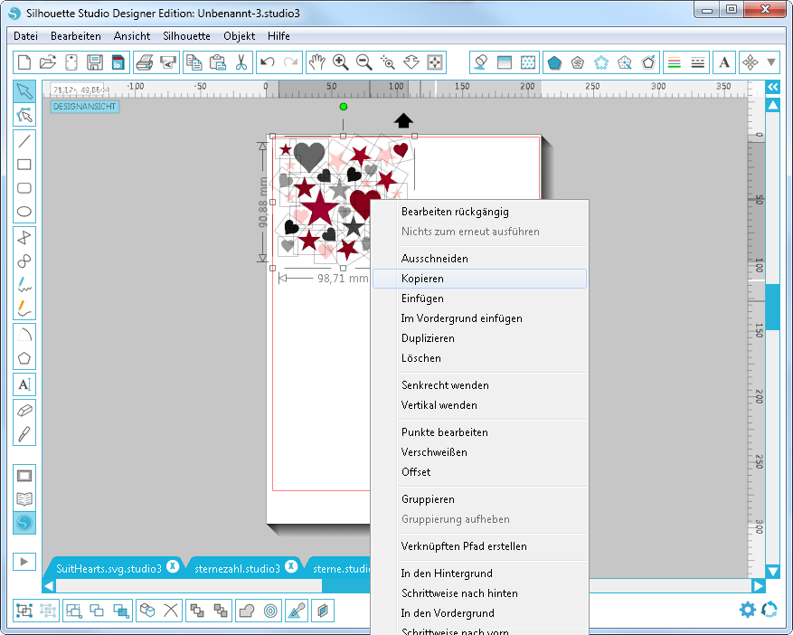 Interlace, verschachteln, Mosaik Bügelbild erstellen, Wortmosaik erstellen, Plotterbild erstellen, Geburtstagsshirt erstellen, Form mit Wörtern, Geburtstagsidee, Geschenkidee, Plotten zum Geburtstag,Ideen für Kinder, Kindergeburtstag, Anleitung,Plotter,Silhouette Studio Software, Anfänger