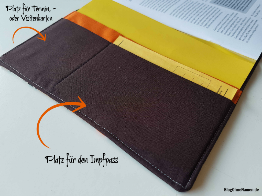 Kostenloses Schnittmuster für eine Untersuchungshefthülle (Inklusive Schnittmuster)