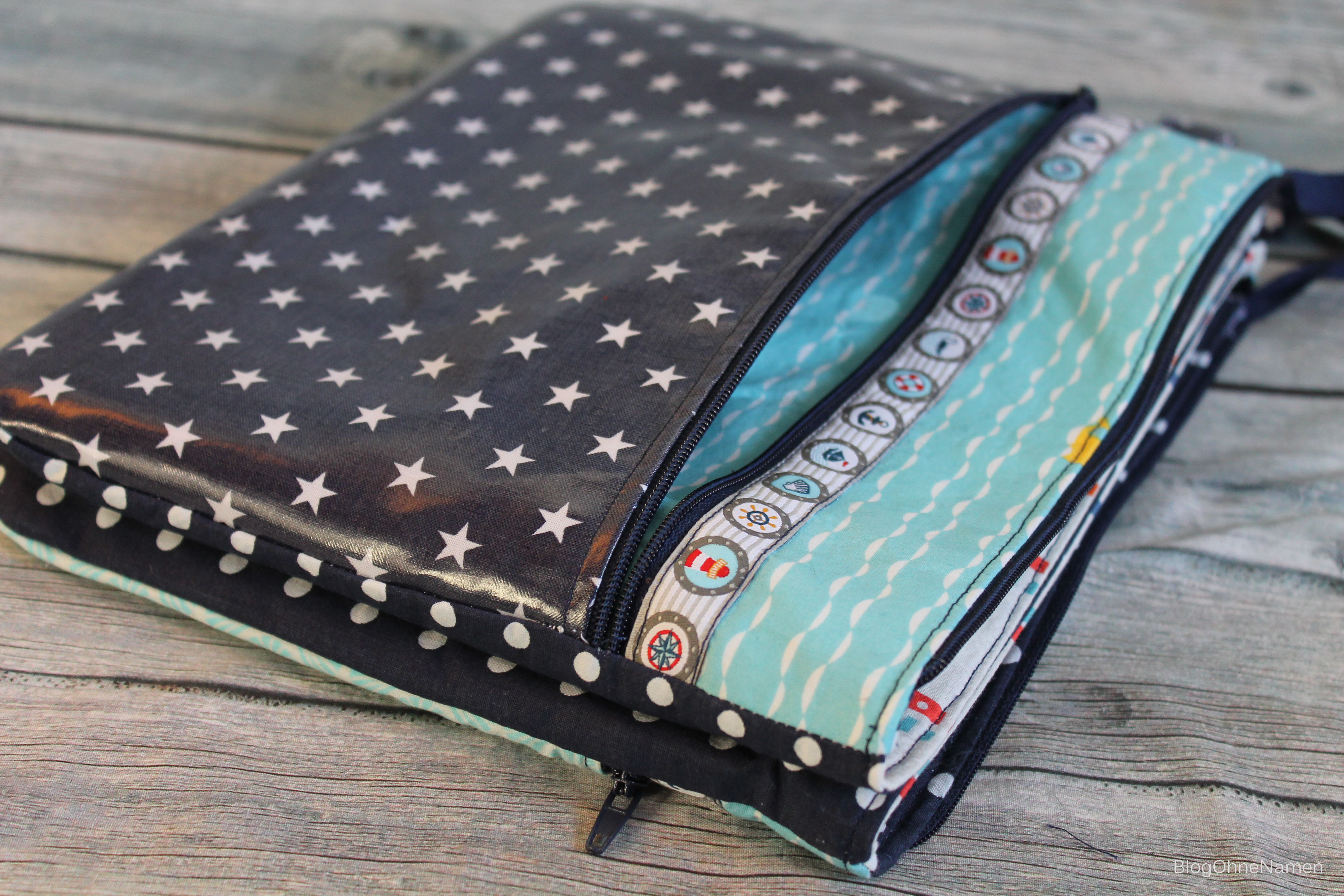 Meine Farbenmix Adventskalender Tasche 2015. :) Die 5-Fach-Tasche :D