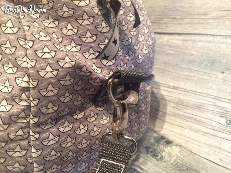 Kugeltasche,Taschenspieler 2, Loveboat, Taschen nähen, Farbenmix