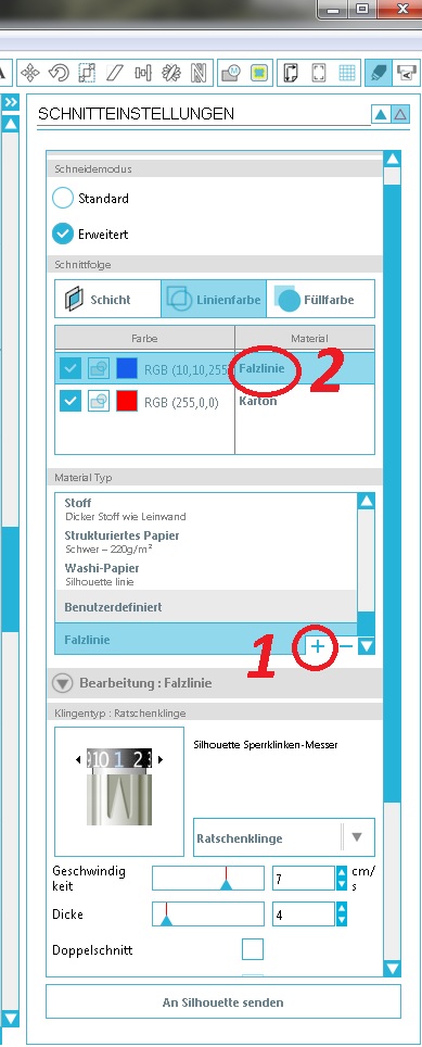 Anleitung Plotter,verpackung,basteln,falzen mit plotter, silhouette plotter, deutsch,