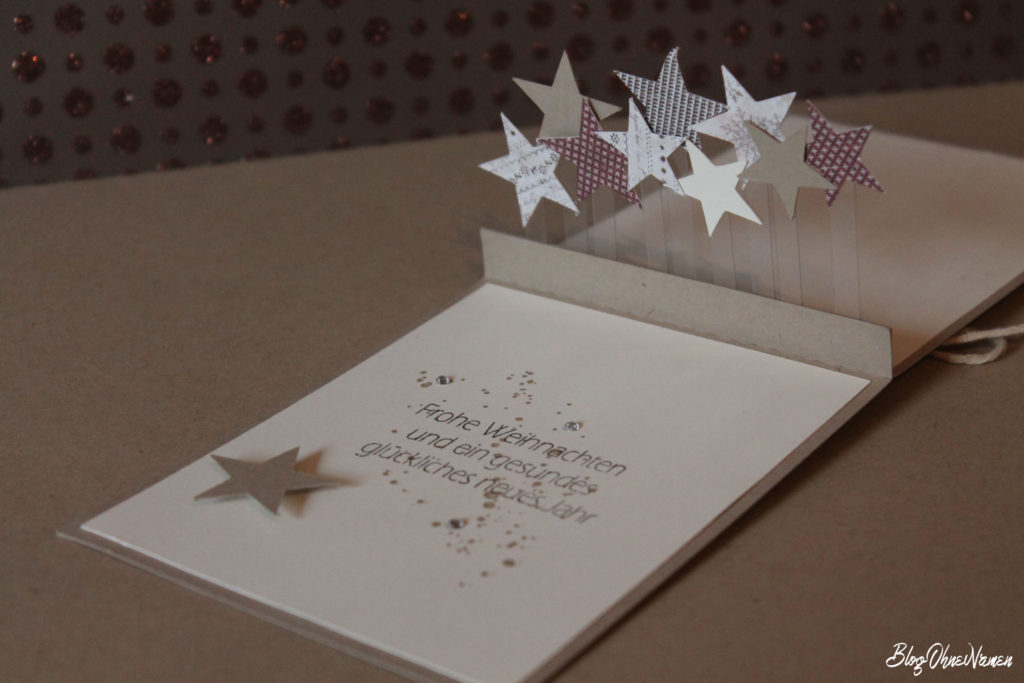 Pup Up Karte aus dem Plotter ♥