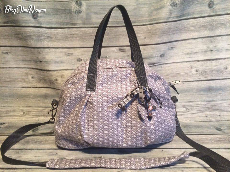 Kugeltasche,Taschenspieler 2, Loveboat, Taschen nähen, Farbenmix