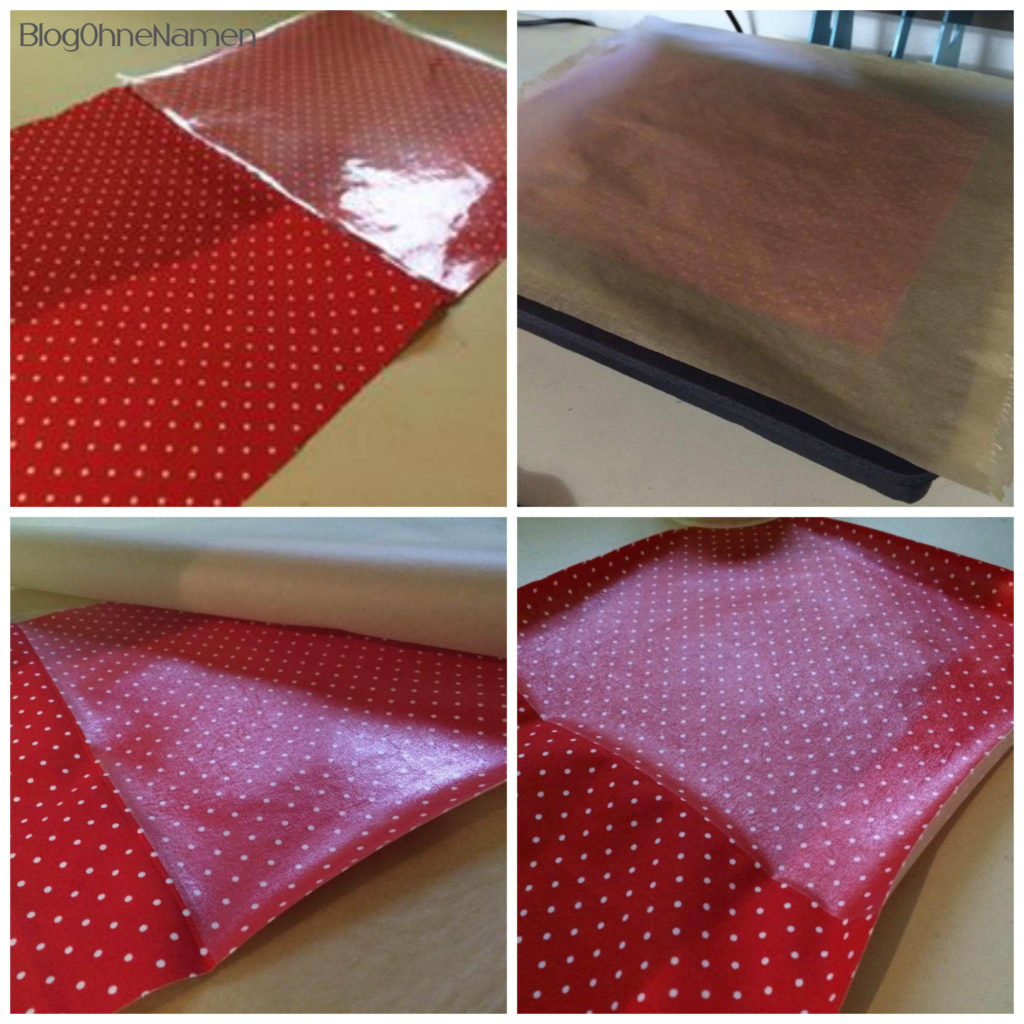 Stoffe mit der Transferpresse beschichten