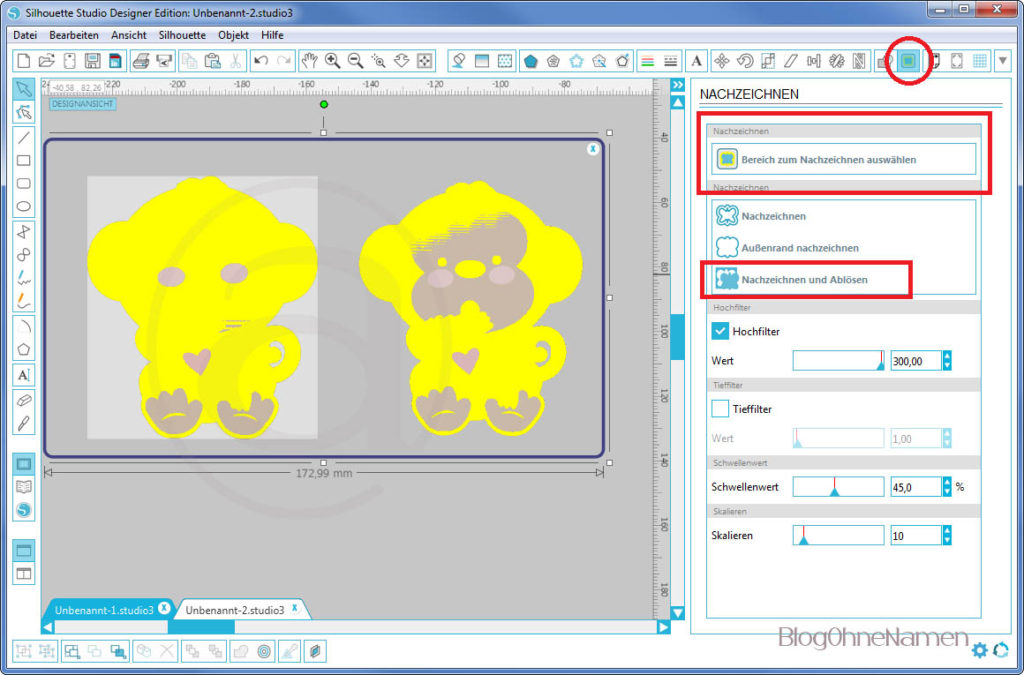 Wie funktioniert Print and Cut - Am Beispiel bedruckbare Bügelfolie2
