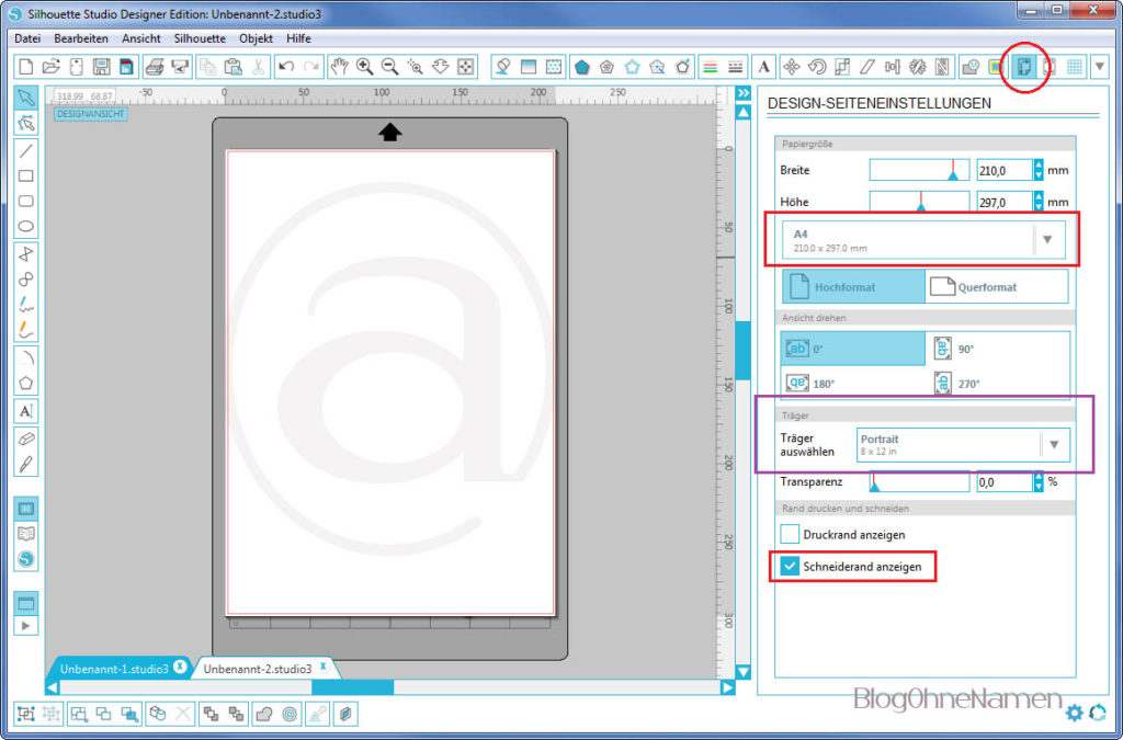 Wie funktioniert Print and Cut - Am Beispiel bedruckbare Bügelfolie7