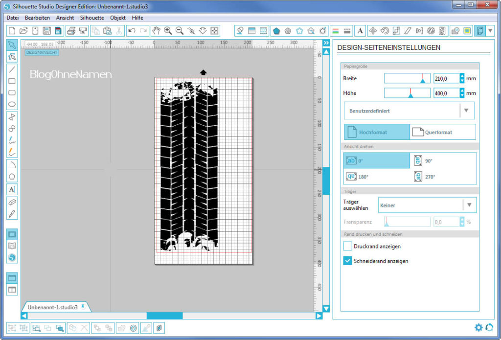 Wie plotte ich in Überlänge (1)
