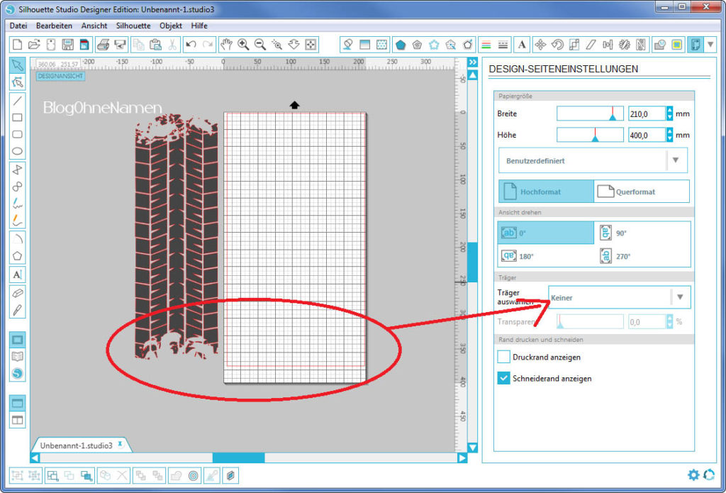 Wie plotte ich in Überlänge (4)